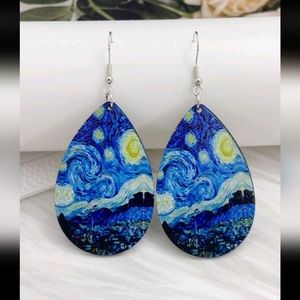 Van Gogh "Starry Night" Earrings